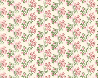 Heritage Garden - Red - Summer Garden from Cloud 9 Fabrics, sold by the quarter yard