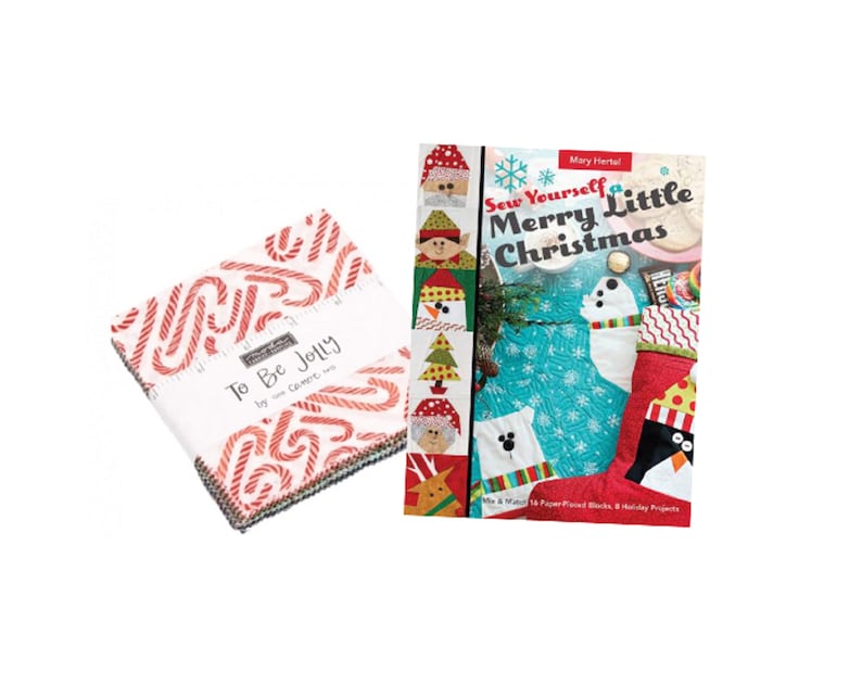 Sew Yourself a Merry Little Christmas and To Be Jolly Charm Pack Bundle