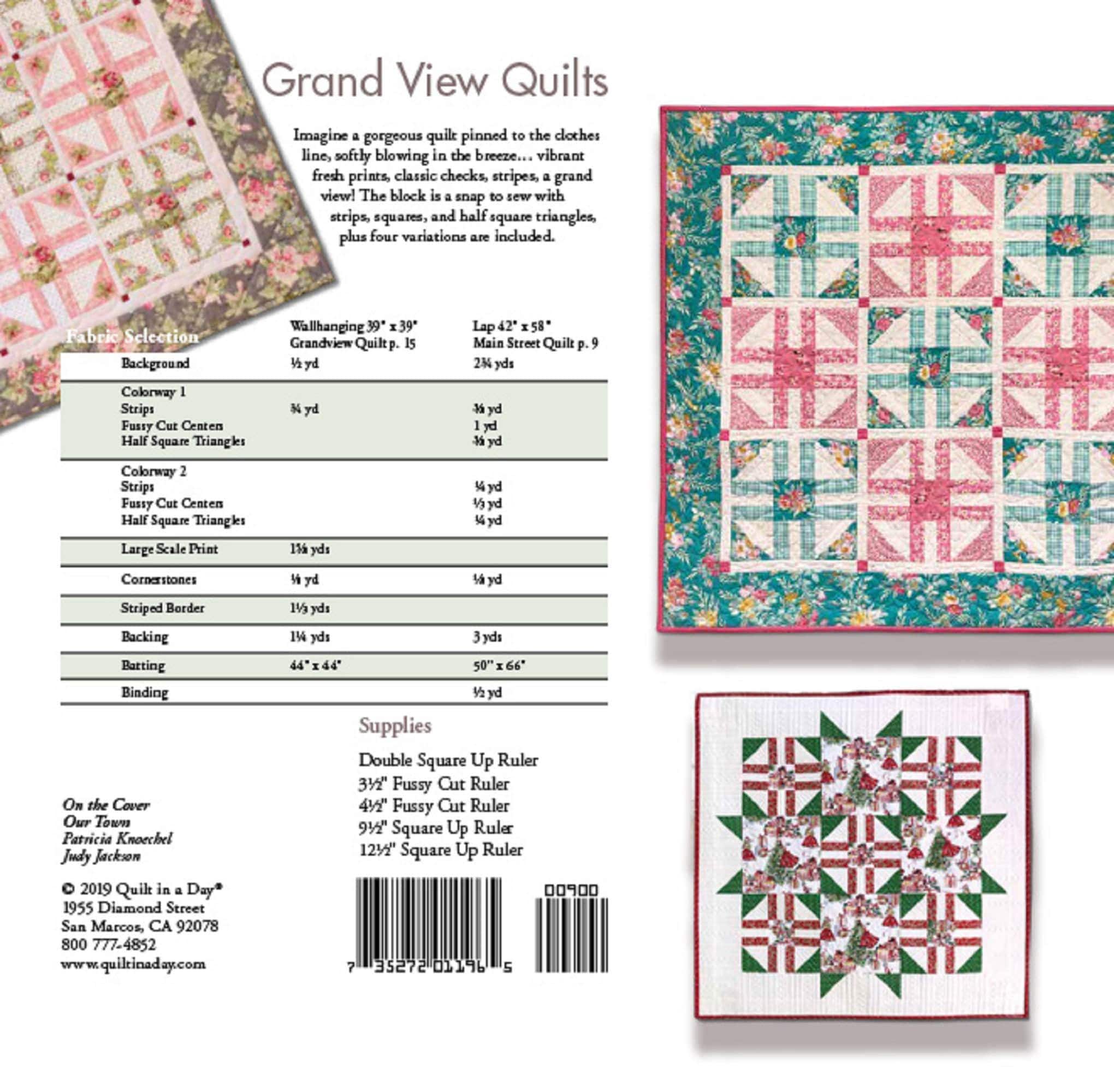 Quilt Pattern Viewed Digital Download, Quilting Patterns, Grand View Quilts Pattern, Quilt ...