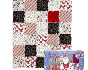 Multicolor Santa Suit Quilt Kit Box - by 3 Wishes Fabric
