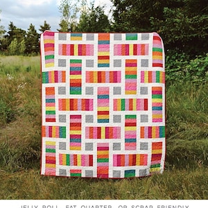 The Irene Quilt Pattern by Kitchen Table Quilting - precut friendly quilt, pattern includes multiple quilt sizes