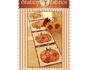 Patchwork Pumpkins Table Runner Quilt Pattern by Shabby Fabrics