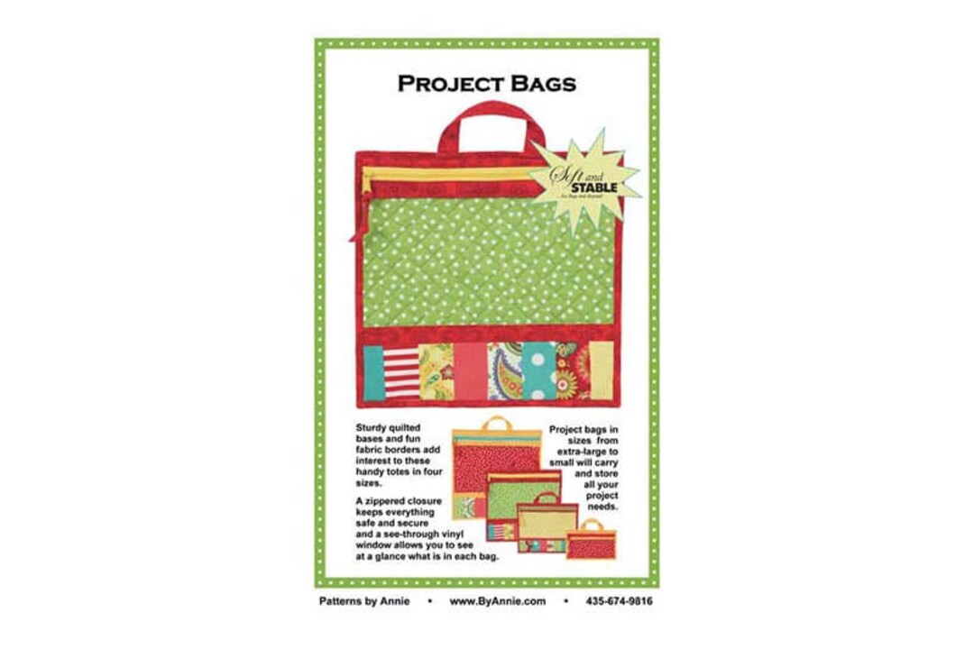 Project bag pattern by annie sale