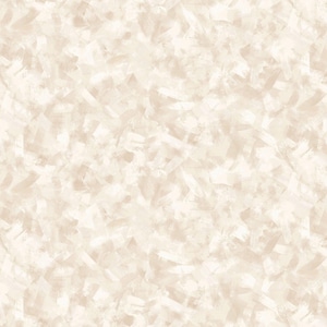 May include: Abstract pattern featuring a repeating design of brushstrokes in shades of beige and off-white. The strokes overlap, creating a textured, artistic effect. The overall aesthetic is neutral and versatile.