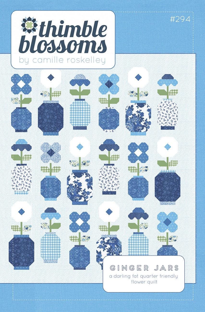 Ginger Jars Quilt Pattern by Camille Roskelley for Thimble Blossoms