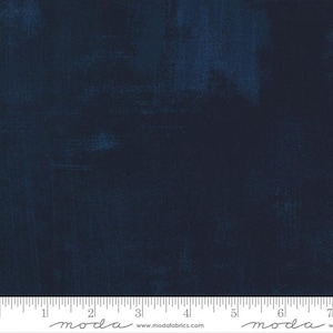 True Blue - 108 Wide Back - Grunge by BasicGrey for Moda Fabrics, sold by the quarter yard, choose your cut