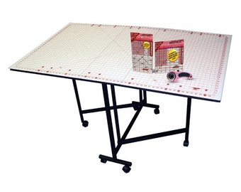 Home Hobby Cutting Mat & Table, Gridded Crafting Mat, Fabric Cutting Board, Sold Separately