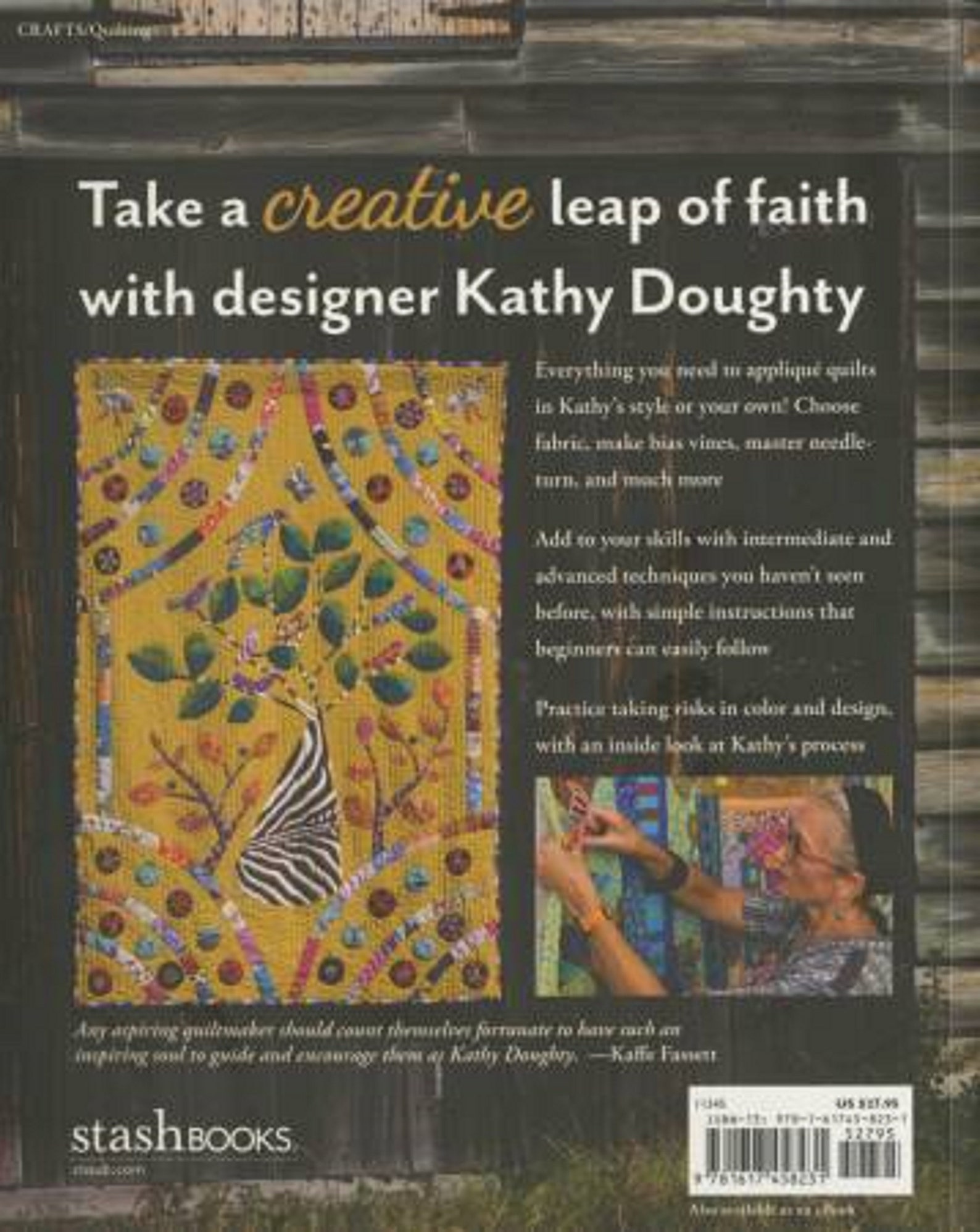 Organic Applique Quilt Book by Kathy Doughty Etsy
