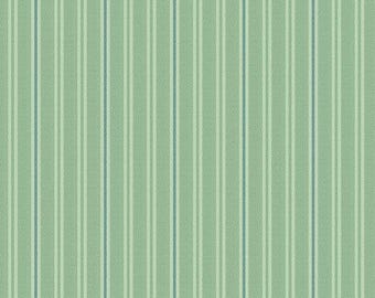 Double Stripe - Pine - Quiltessential for Andover Fabrics, sold by the quarter yard
