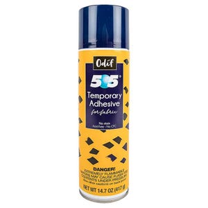 505 Spray & Fix Temporary Repositionable Fabric Adhesive 14.7oz - Ideal for no pin basting of the quilting sandwich