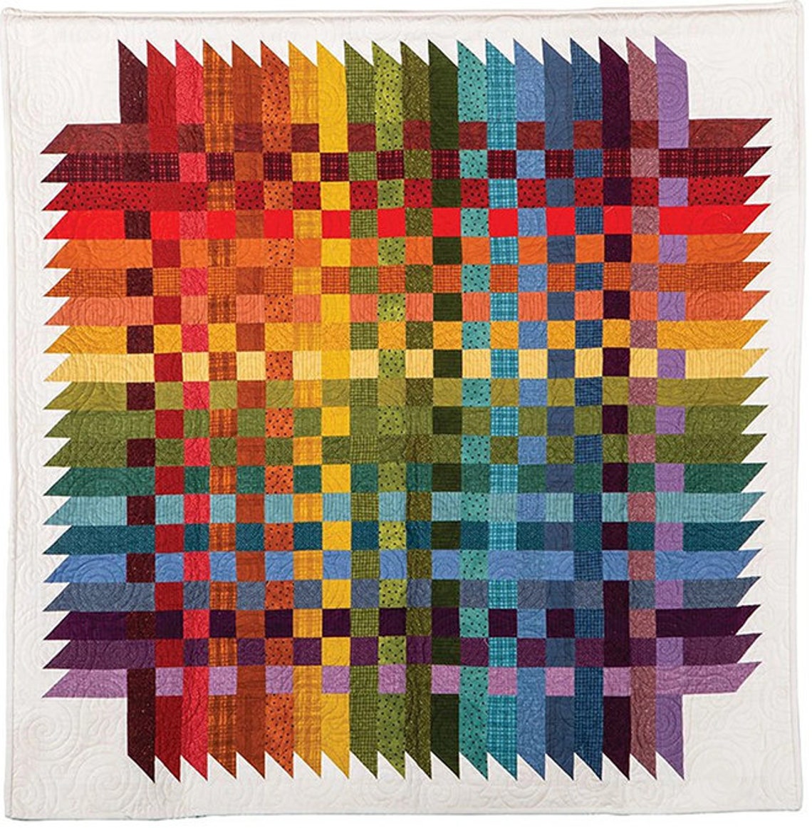 Over & Down Under Quilt Pattern by Bonnie Sullivan From All - Etsy