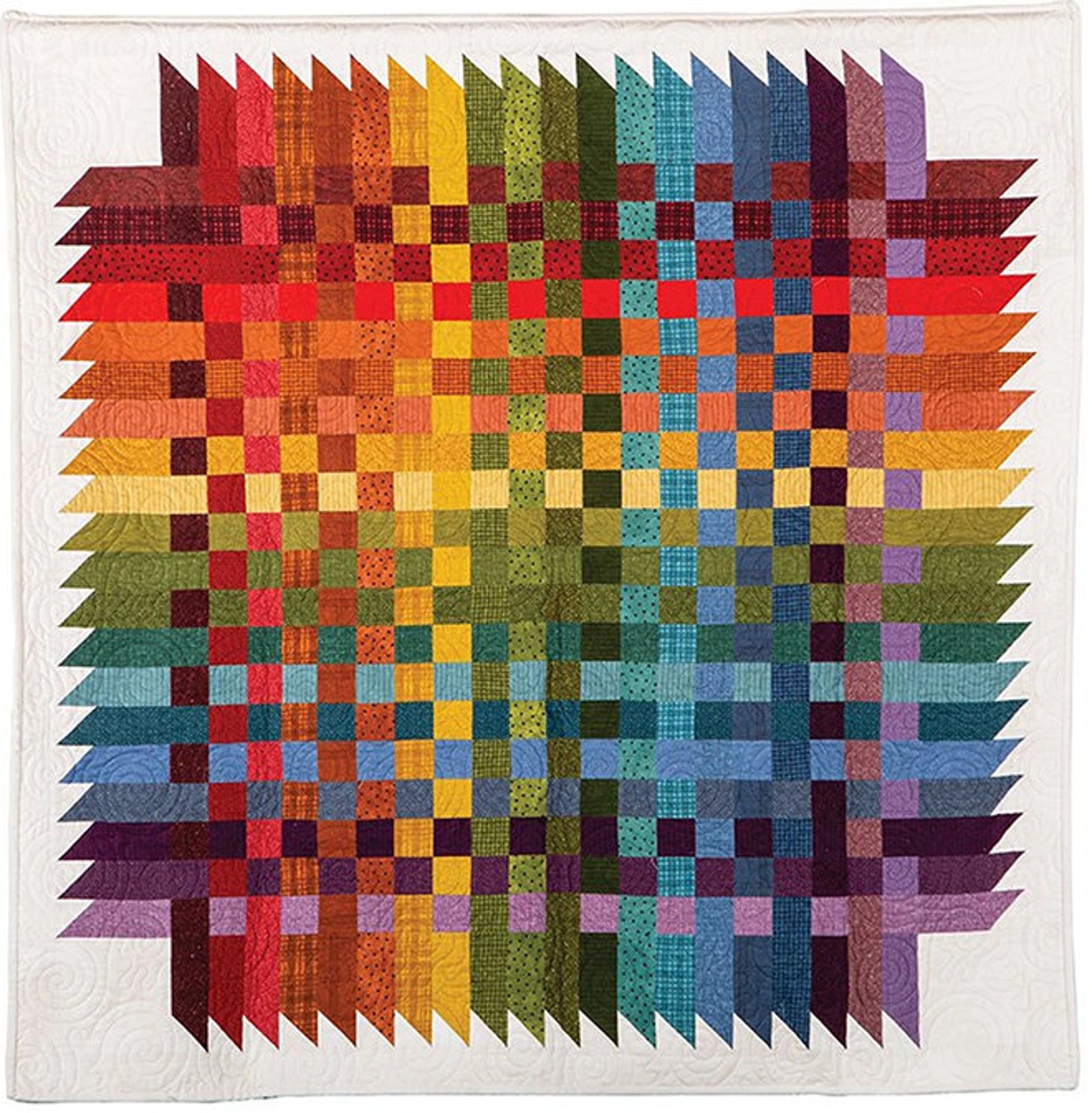 Over & Down Under Quilt Pattern by Bonnie Sullivan From All - Etsy