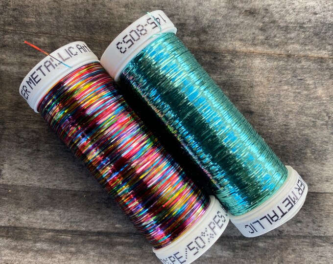 Super Cute Metallic Thread Sampler by Sulky of America, Original ...