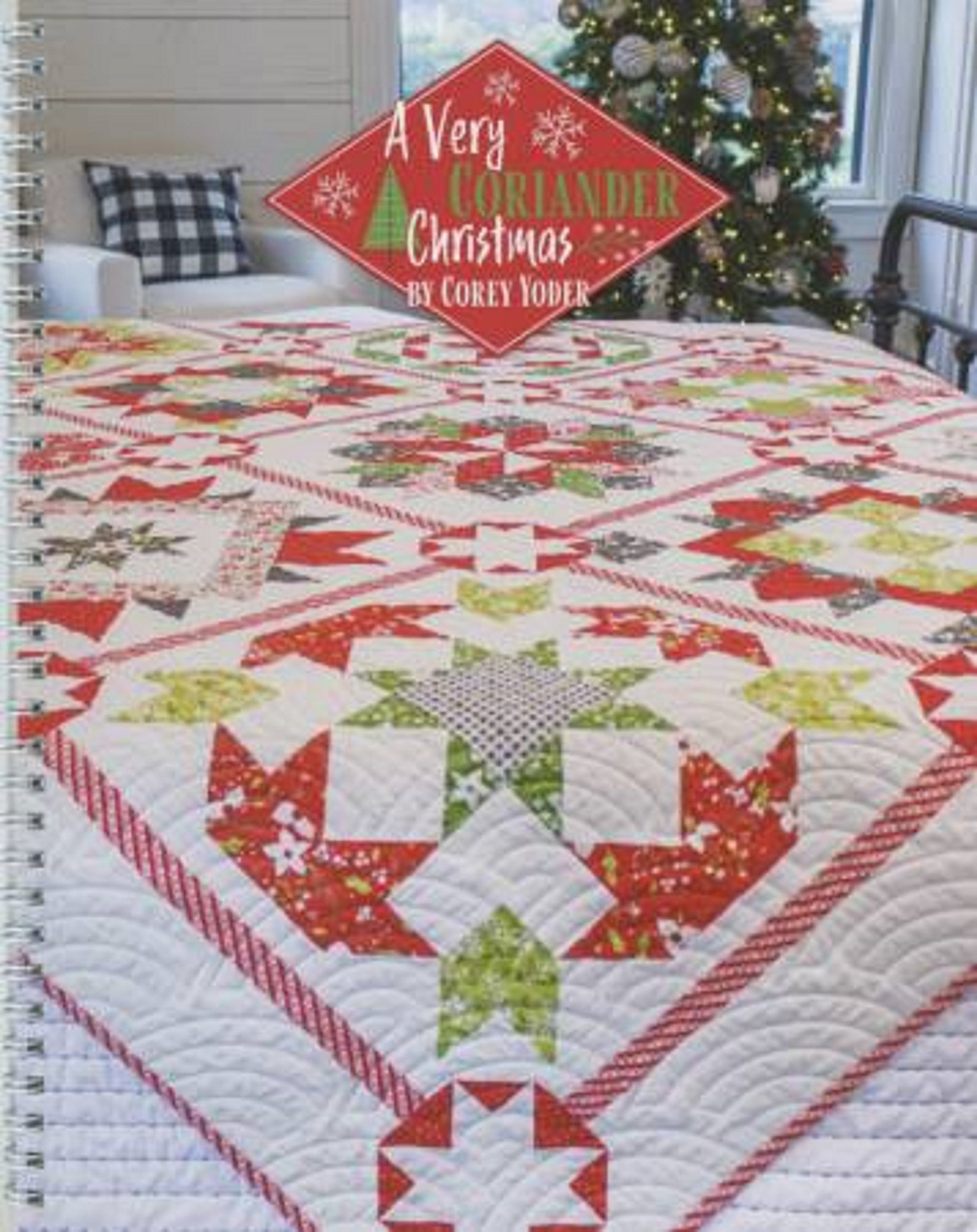 A Very Coriander Christmas Quilt Pattern Booklet Etsy