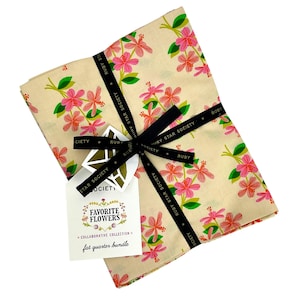 Favorite Flowers Fat Quarter Bundle by Ruby Star Society for Moda Fabrics