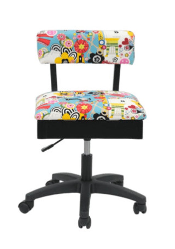 Sew Wow Sew Now Hydraulic Sewing Chair, Arrows Hydraulic Chairs