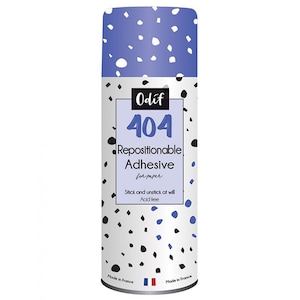 404 Spray & Fix Permanently Reposition-able Craft Adhesive 6.15oz is great for Crafting, Scrapbooking, Templates and All Surfaces