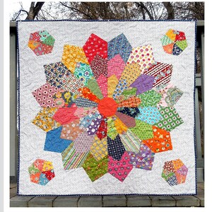Modern Nellie Dresden Pattern from Nellie's Needle Quilt Patterns by Karen Bennett