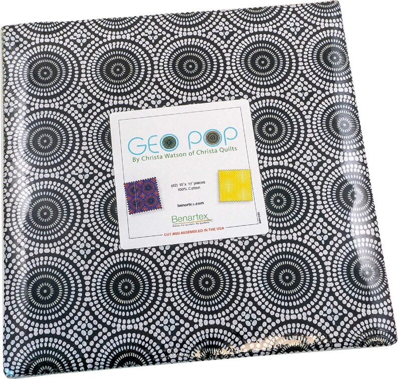 Geo Pop 10x10 Pack 42 pcs Benartex
