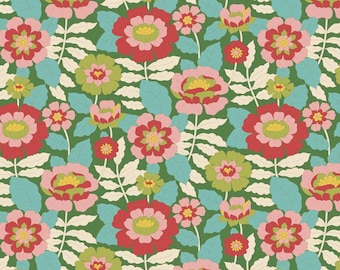 Beverly - Green - Wallflower by Tilda Fabrics, sold by the quarter yard, choose your cut