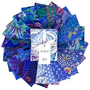 Classics Plus Lake Fat Quarter Bundle 20 pcs by Kaffe Fassett Collective for Free Spirit Fabrics