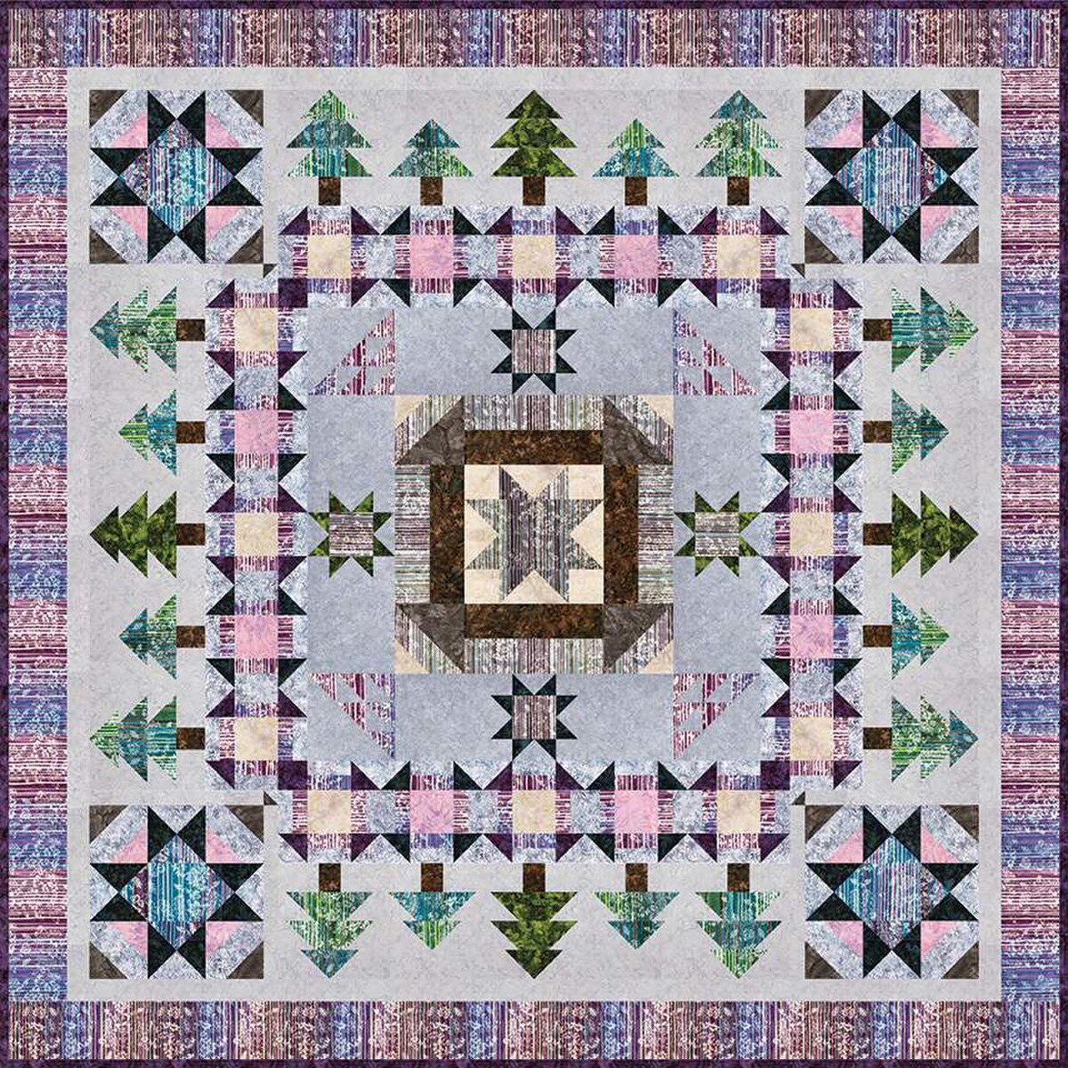 A Walk in the Woods BOM Quilt Pattern by Beverly Mccullough - Etsy