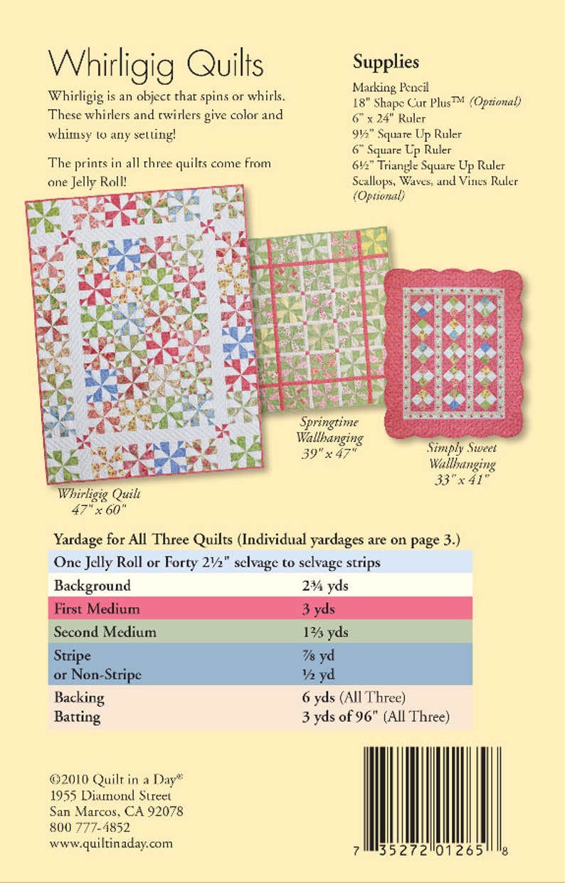 Magic Carpet Ride: Eleanor Burns Signature Pattern – Quilt In A Day