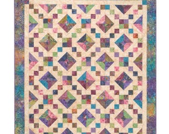 Buckeye Beauty Quilt by Cozy Quilt Designs - 4 sizes included