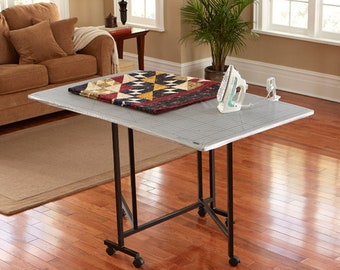 Home Hobby Table Crafting is Perfect for Cutting Machine Stations, Sturdy Lightweight & Foldable Space Saver SOLD SEPERATELY