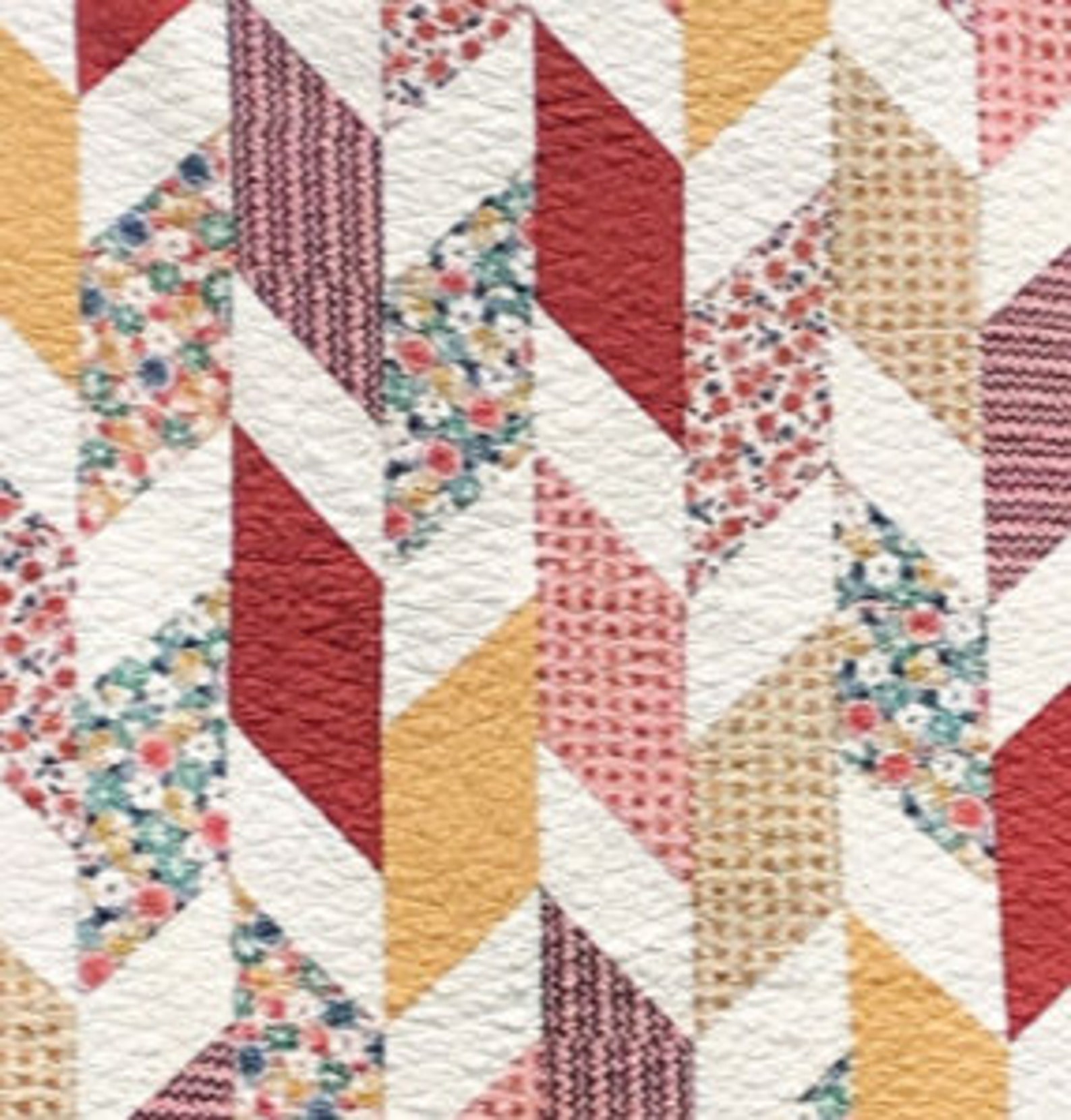 Flashback is a Cute Modern Quilt Pattern in a Herringbone and Etsy
