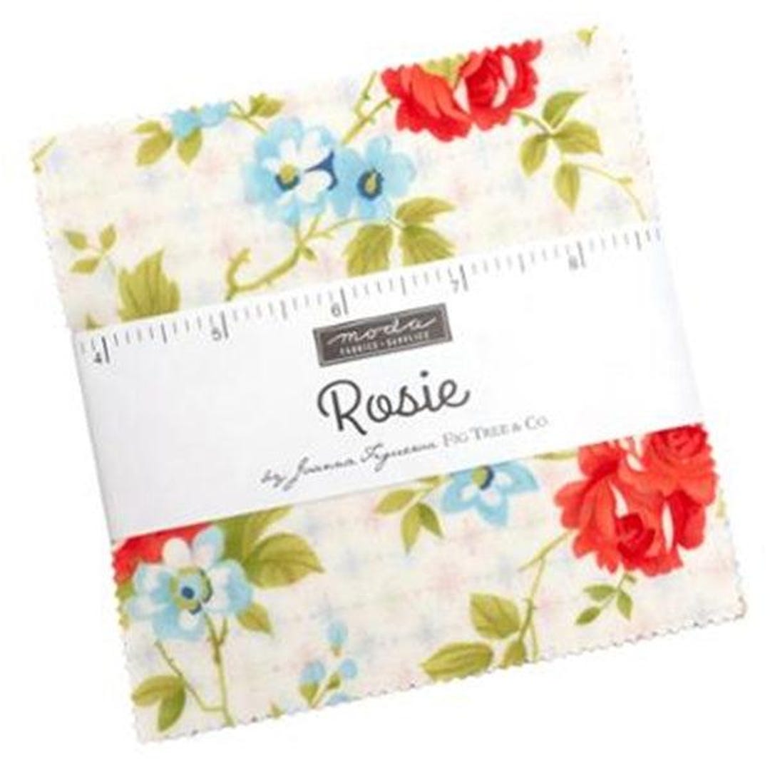 Rosie Charm Pack by Fig Tree & Co for Moda Fabrics 42 Pcs - Etsy