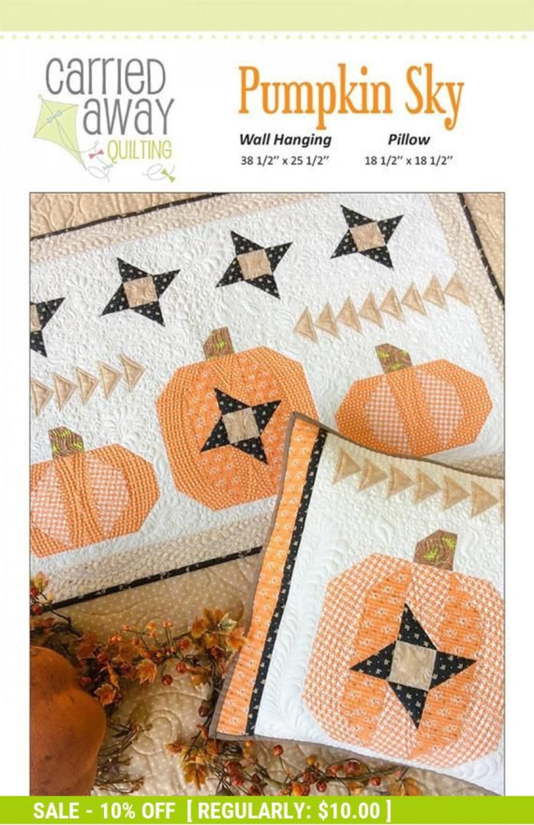 Carried Away Quilting Pumpkin Sky Pattern - Etsy