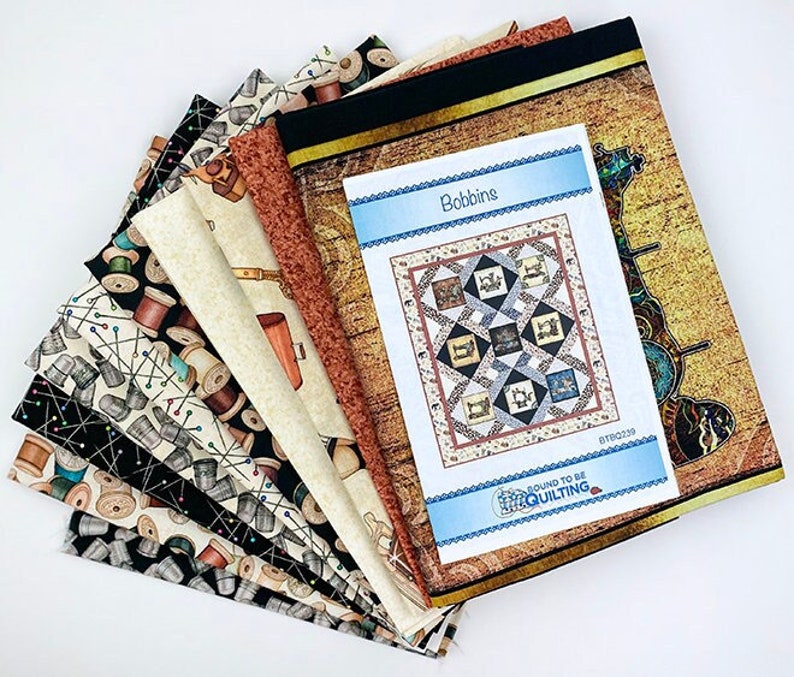 Bobbins Quilt Kit Quilting Treasures Fabric Kit Precut Kits Etsy
