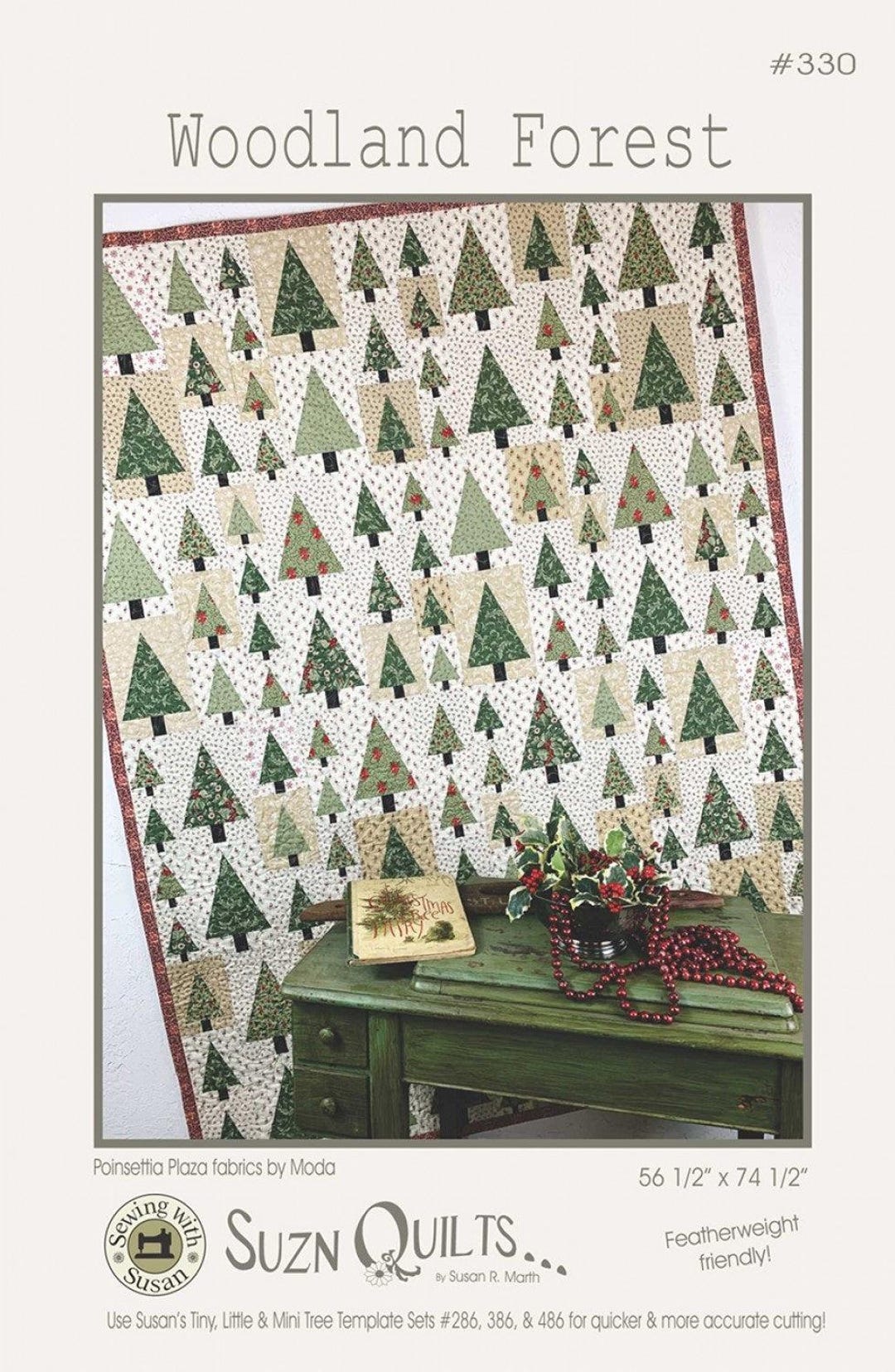 Woodland Forest Quilt Pattern by Suzn Quilts - Etsy