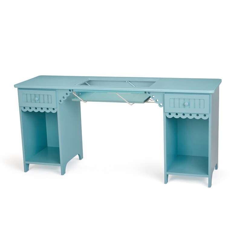 Arrow 1009 Olivia Sewing Cabinet In Tiffany Blue Etsy