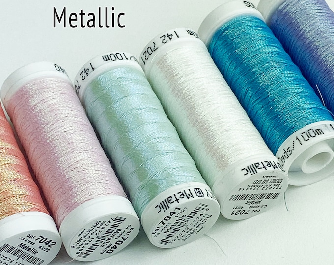 Super Cute Metallic Thread Sampler by Sulky of America, Original ...