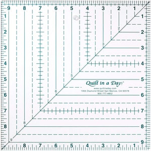 9.5 Square Up Ruler by Quilt in a Day