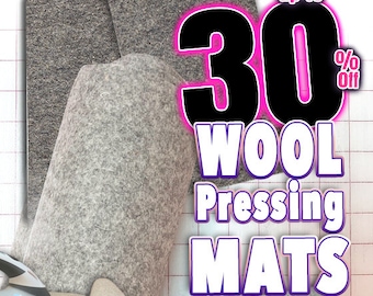 Wool Pressing Mats, Various Sizes, Thick Wool Iron Pressing Mat