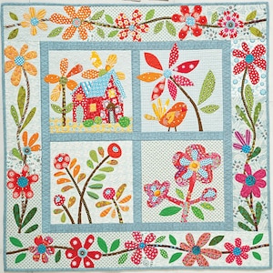 Best-Ever Applique Sampler from Piece O&#39; Cake Designs - Create 12 Seasonal appliqué quilt wall hangings