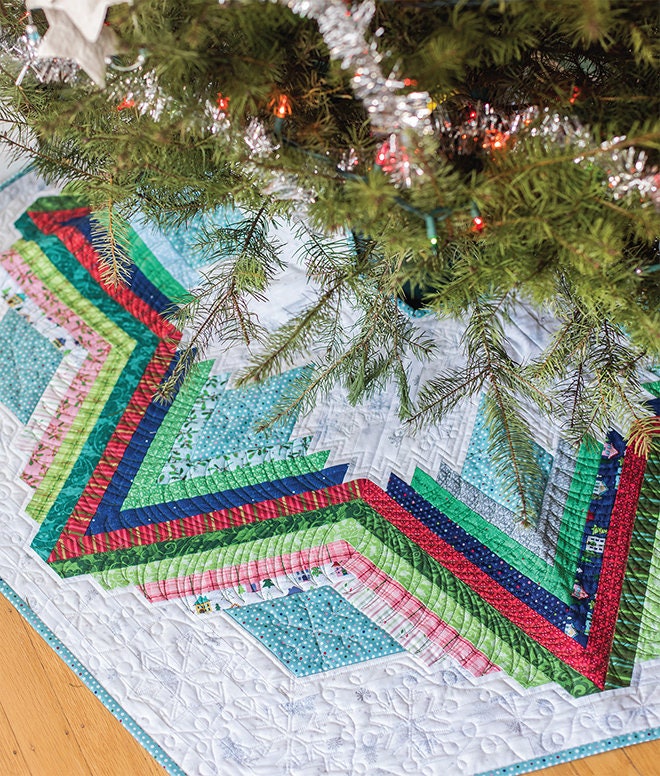 Diamond Log Cabin Quilt Kit by Quilt in a Day Eleanor Burns Etsy Canada