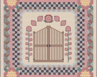 Jane Austen Mansfield Park Gate Quilt Boxed Kit by Riley Blakes