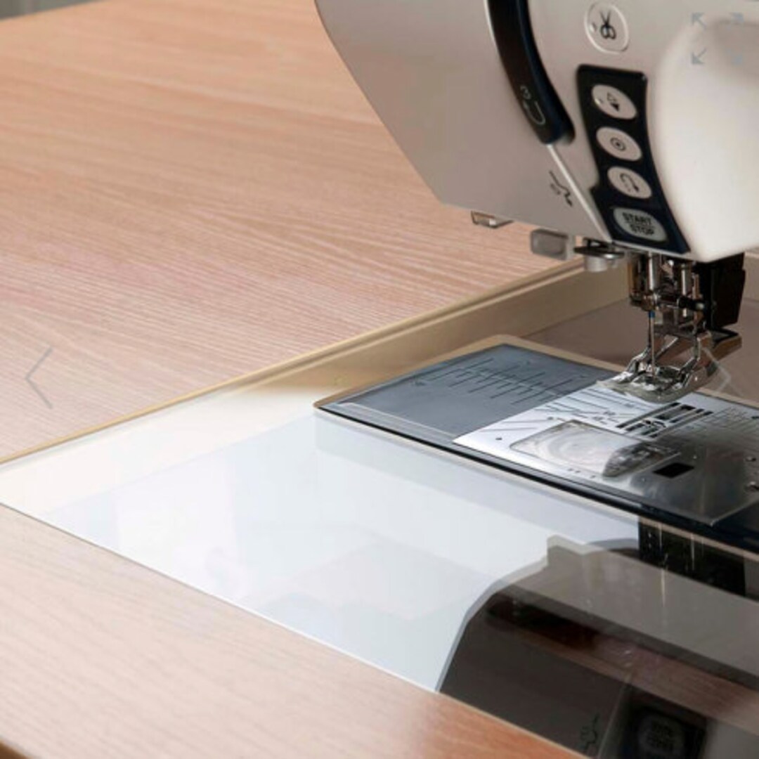 Acrylic Sewing Machine Inserts Designed to Create Flush Surfaces for Specific Machines, to Use W