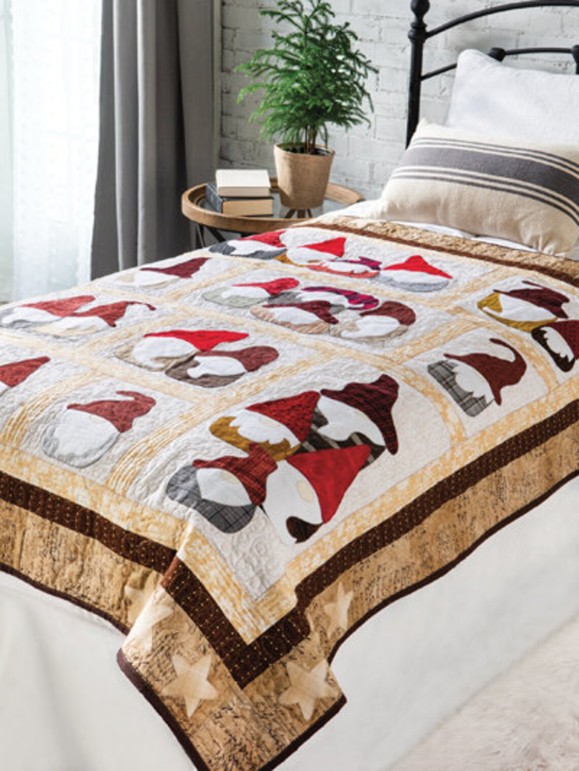 Here We Gnome Again Quilt Pattern by Sindy Rodenmayer | Etsy