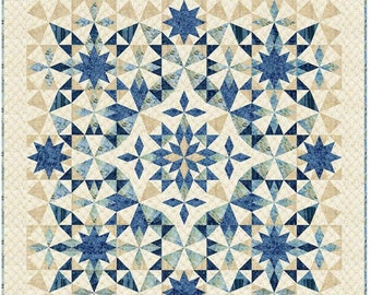Alaska Quilt Pattern by Edyta Sitar/Laundry Basket Quilts (71.5" x 71.5"), 8549AL