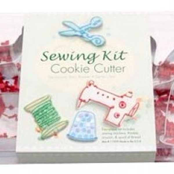 Sewing Themed Cookie Cutters by H.O. Foose Tinsmithing for the Holidays and Year Around Gifts, Super Cute DIY Sewing Ideas