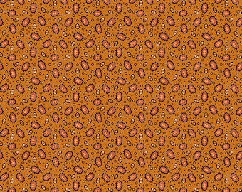 Sown Seeds - Cinnamon - Spice Market from Andover Fabrics, sold by the quarter yard