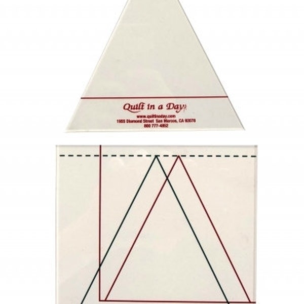 Triangle in a Square Ruler by Quilt in a Day