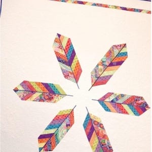Digital Download Funky Feathers: Eleanor Burns Signature Pattern