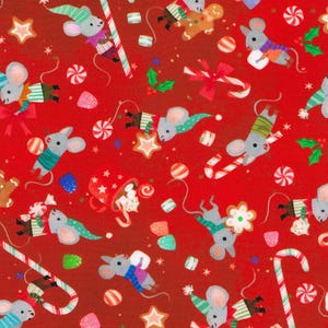 Jingle Pals Mice in Cranberry Jingle Pals Mice in Cranberry