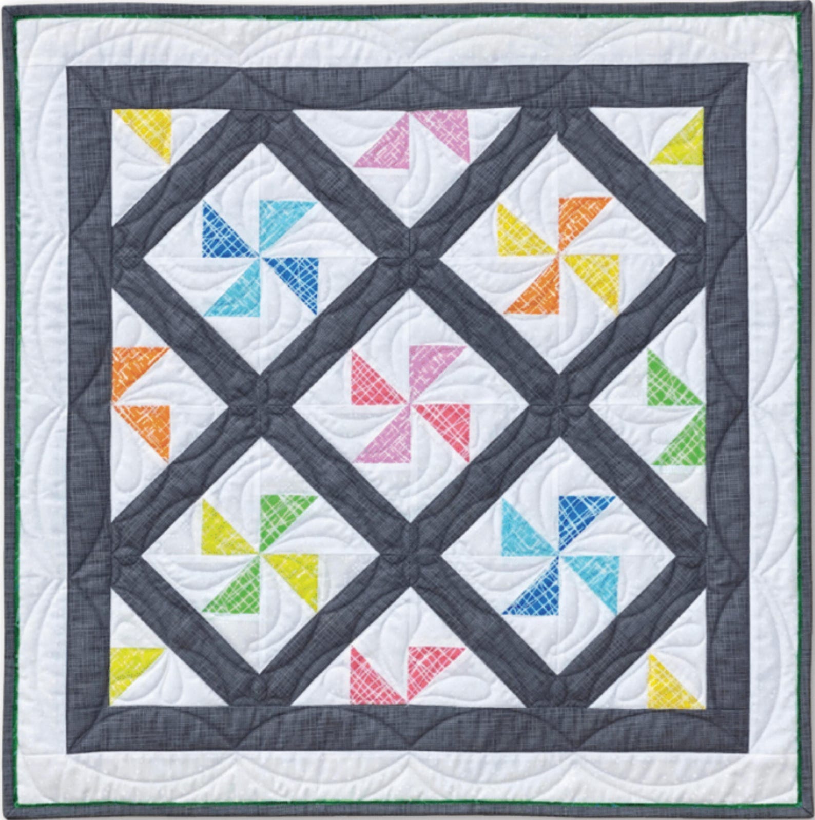 Digital Download Magic Pinwheel Quilt Pattern by Eleanor Burns - Etsy